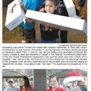 Screenshot of story in Maui News